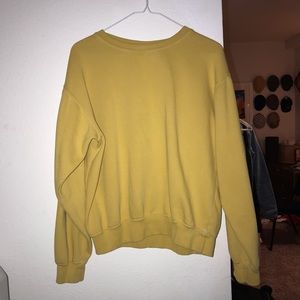 Baggy Mustard Sweatshirt